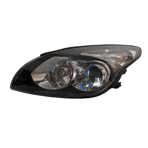 Farol Esquerdo Hyundai I30 Máscara Negra 2009 a 2012 Original Usado