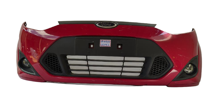 Para-Choque Dianteiro Ford Fiesta 2011 a 2014 Original Vermelho