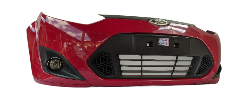 Para-Choque Dianteiro Ford Fiesta 2011 a 2014 Original Vermelho - Imagem 3