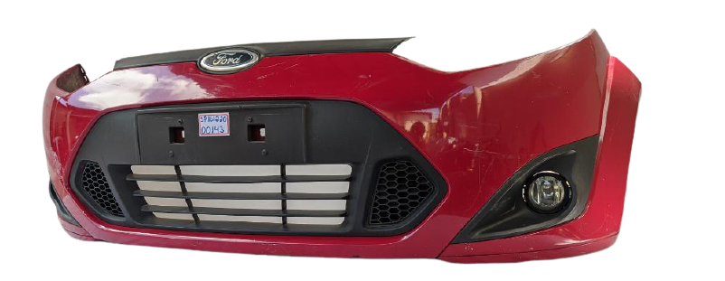 Para-Choque Dianteiro Ford Fiesta 2011 a 2014 Original Vermelho - Imagem 2
