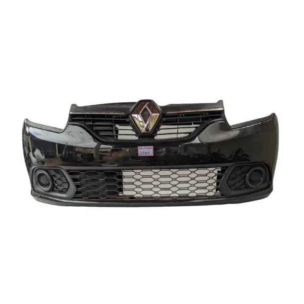 Para-Choque Dianteiro Renault Sandero ou Logan 2014 a 2018 Original Preto