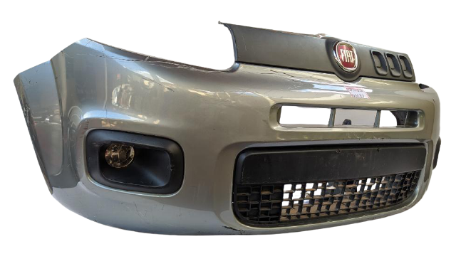 Para-Choque Dianteiro Fiat Uno Vivace 2015 a 2018 Original Prata - Imagem 2