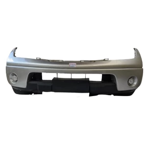 Para-Choque Dianteiro Nissan Frontier 2008 a 2012 Prata Original Usado