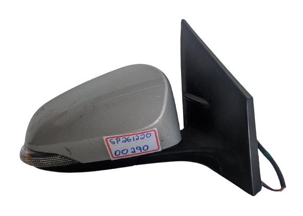 Retrovisor Direito Elétrico Com Pisca Toyota Corolla 2014 a 2017 Prata Original Usado