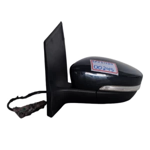 Retrovisor Esquerdo Volkswagen Fox Elétrico Com Pisca 2010 a 2017 Preto Original Usado