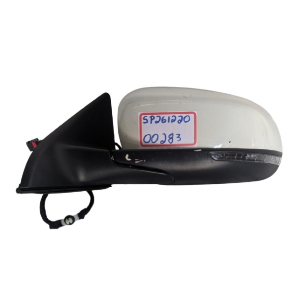 Retrovisor Esquerdo Elétrico Com Pisca Jeep Compass 2015 a 2019 Branco Original Usado