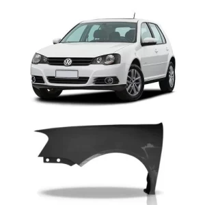 Para-lama Volkswagen Golf 2008 a 2014 Lado Esquerdo Novo Rufato
