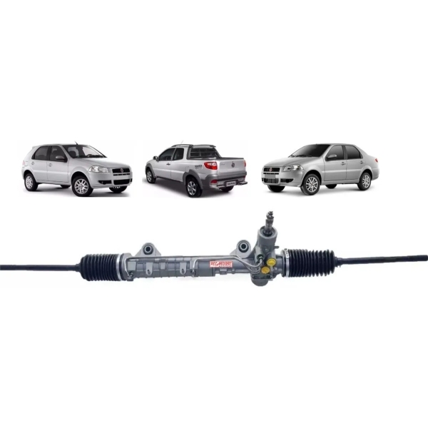 Caixa de Direção Hidráulica Fiat Palio Siena Strada 2000 a 2014 Novo