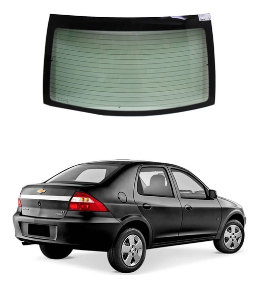 Vidro Traseiro Vigia Chevrolet Prisma 2007 a 2012 Original Novo Sekurit