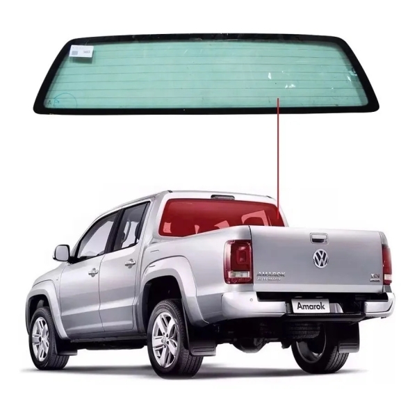 Vidro Traseiro Vigia Volkswagen Amarok 2010 a 2016 Original Novo Pilkington