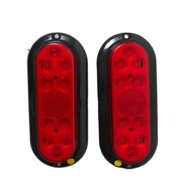 Par Lanterna Led Carretinha Reboque 12v + Luz Placa Led 12v Original Novo 87163900