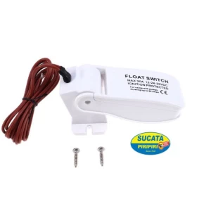 Interruptor de Esgoto Elétrico, Automático, 12v, 24v, 32v, para Bombas de Esgoto, Sensor de Fluxo da Bomba de Água.